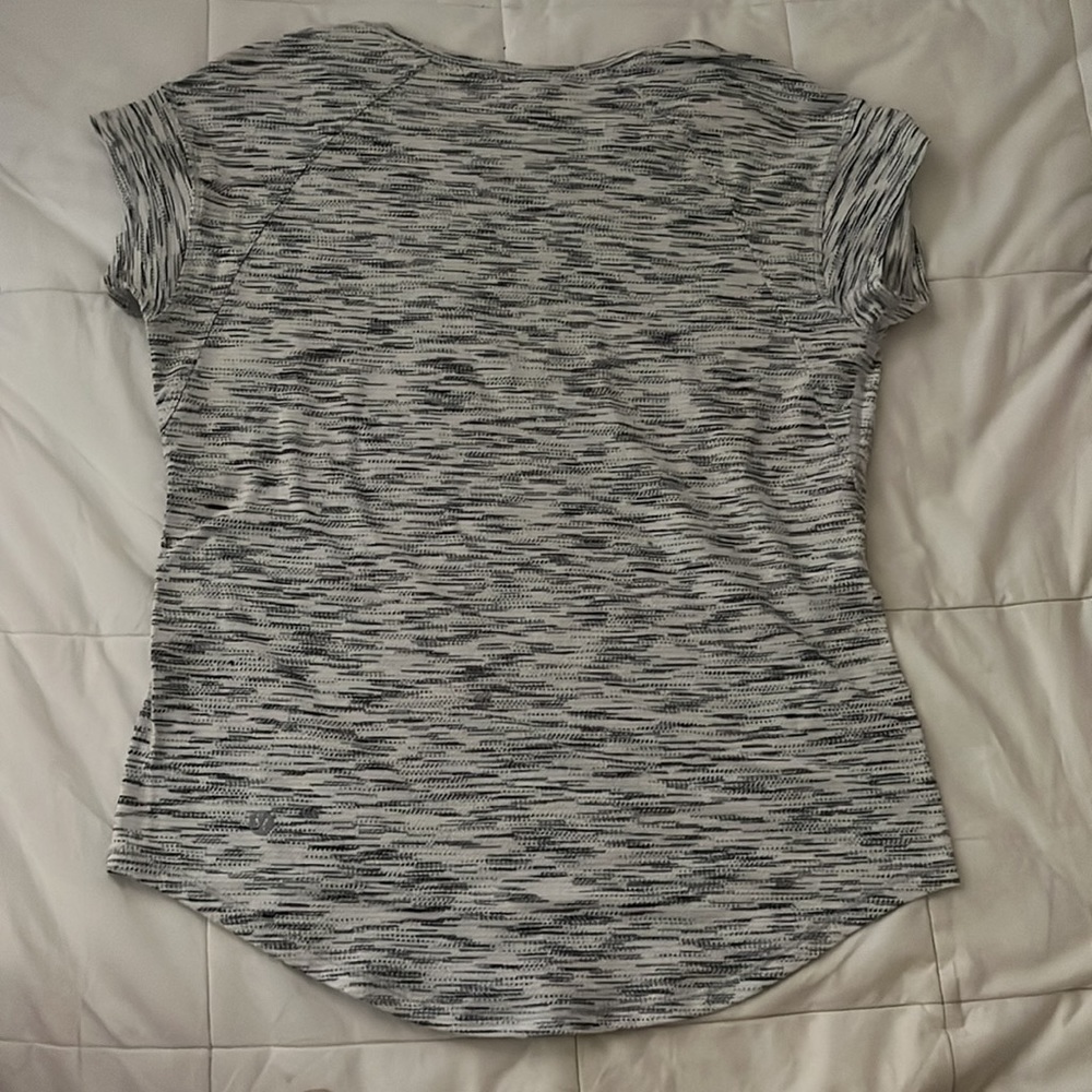 Lululemon run around tee tiger space dye black and white - Picture 4 of 5